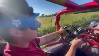 VW sand rail ride test new clutch