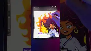 How To Color Your Character Art Like A PRO🔥With Procreate! #procreate #digitalartist #art #drawing