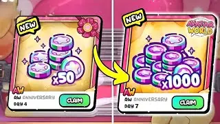 GET 1000 FREE COINS !! 3rd Anniversary Gift Coins in Avatar world?! 🥳🎁 (Easy Way!) |Avatar World|