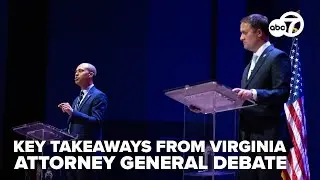 Four key takeaways from Virginia's first and only attorney general debate