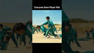 Everyone Save Player 456 ☠️ #kdrama #squidgame #viral