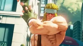 STREET FIGHTER V【ALEX COMBO VIDEO】