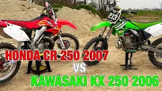 LE REGINE DEGLI ANNI 2000!😍🔥👑 HONDA CR 250 VS. KAWASAKI KX250 !