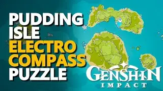 Pudding Isle Electro Compass Puzzle Genshin Impact