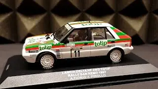 Lancia Delta HF 4WD totip w skali 1:43 od Ixomodels