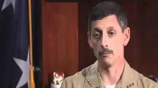 Navy vice admiral talks about support for family returning from Japan.