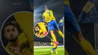 Ronaldo and Alex Telles Wholesome Moment 😍❤️ #shorts #ronaldo #alnassr #shortsvideo