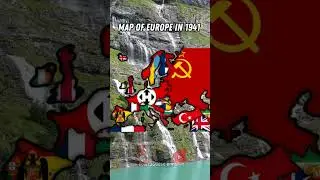 Europe map in 1941 #europe #mapping #war #edit #history #status