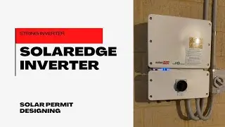Solaredge inverter working & strings  | Solar Permit designing| autocad