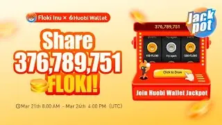 Huobi Wallet x FLOKI new Airdrop Instant Withdrawal.New Crypto Wallet Loot 🔥