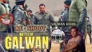 Salman Khan Returns to Battle of Galwan Set | New Action Scenes | Patchwork Shoot | Big Update