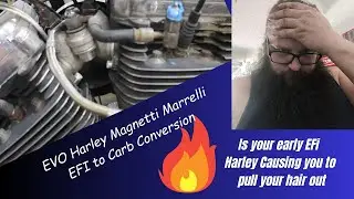 Замена карбюратора на Harley Davidson EVO EFI