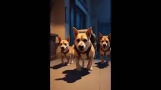 Secret Dog Detective Mission CRASHES in a Candy Shop! #cartoonshorts #cartoon #funny
