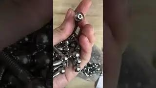 Custom stainless steel ball head screws