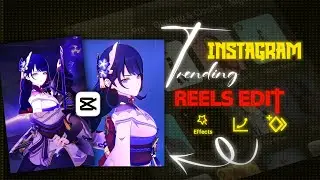 New Insta Trending Reels Edit In Capcut ? |Easy  Beginner Tutorial| #capcut#edit#tutorial