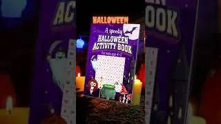 👻Spooky Halloween Activity Book For Kids Age 4 - 12👻