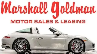 2019 Porsche 911 Targa 4S in Chalk over Graphite Blue and Chalk