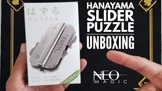 Hanayama Slider Puzzle unboxing Level 3 (Hard)