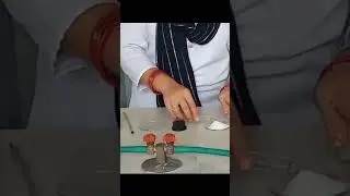 Double displacement reaction #experiment #reactions #chemistry #creativity #youtuber #youtubeshorts