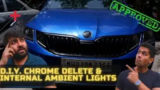 DIY De Chrome and Interior ambient Lights | After-Market Amazon Car Products & Accessories |Autofly