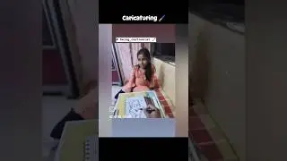 caricaturing 🖌️ #subscribe @being_cartoonist #ytshorts #yt #art #painting #drawing #reels #sketch