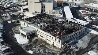 Police investigating massive fire in Dickson City