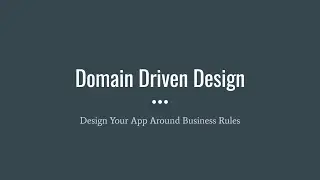 Domain Driven Design