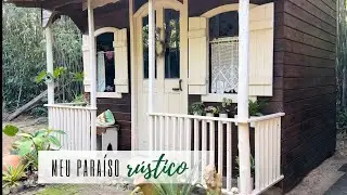 Bela tiny house lavanderia, laundry cottage no estilo farmhose