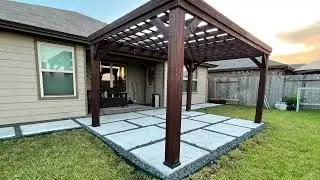 Great Ideas - Modern Pergola & Concrete