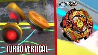 TURBO VERTICAL! BEYBLADE BURST GT / RISE ANIME IN REAL LIFE CHO-Z SPRIGGAN DREAD VERTICAL BAHAMUT