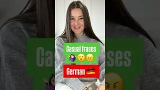 Casual German 🇩🇪 frases | #german #deutsch #德语 #الالمانيه