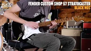 No Talking...Just Tones | Fender Custom Shop 57 Stratocaster NOS Black