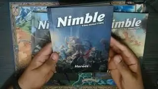 Unboxing de Nimble 2 - Un juego de Rol RAPIDO y tactico