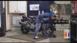 Типичная цепь Abus против болтореза. Abus security chains for bikes vs Bolt Croppers