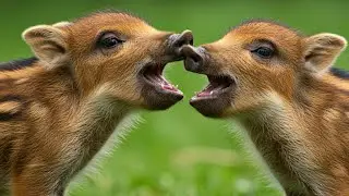The SHOCKING Truth About Wild Boar Aggression in Newborn Pigs