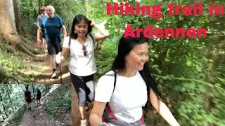 Hiking trail in Ardennes Belgium. with our friends, hiking, adventure @ Hasienda Monang Langer