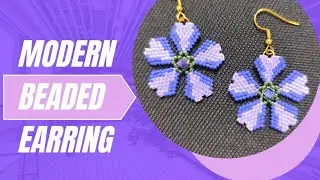 Fashion Earrings for Women🍀Handmade Miyuki Earrings💫Miyuki Beads Tutorial