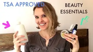 Best Travel Sized Organic Skincare & Makeup Products | TSA Approved Beauty