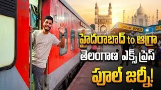 Hyderabad to Agra tour | Telangana Express