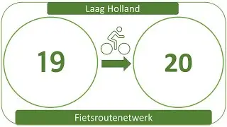 Fietsroutenetwerk Laag Holland 19-20 (2,3 km Purmerbos - Purmer zuid
