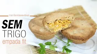 F&Aacute;CIL  E SEM TRIGO! Empada de frango que desmancha na boca- RECHEIO &Uacute;MIDO E DELICIOSO