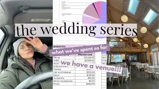wedding series 2023 | we found our venue & a wedding budget update