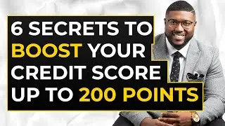 How to BOOST Credit Score 200 Points | 6 Credit Building Strategies to raise your credit score fast!