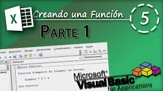 Creando una Función Parte 1 | VBA Excel 2013 #5