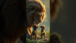 A Silent Lion Amazing Story  #shortsfeed