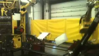 Robot Crashes into jig table