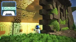 How Top Open First Door In Aztec Trail - Astro Bot