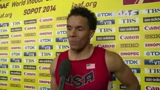 Sopot 2014 - Dominic BERGER - USA - World Indoor Championships