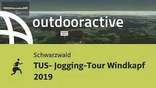 Joggingstrecke im Schwarzwald: TUS- Jogging-Tour Windkapf 2019