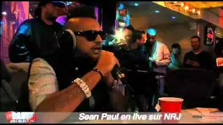 Sean Paul en live sur NRJ
